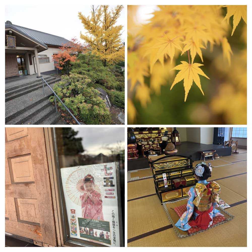 コキットラム市にある東漸寺でのお祝い コナともこ