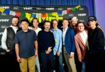 “1910: The Uncovering” 「知られざるもう一つの日系カナダ人の悲劇」を追うドキュメンタリー映画、VIMFFでワールドプレミア ワールドプレミアに出席した“1910: The Uncovering”関係者で。2025年11月12日、バンクーバー市。Photo by Saito Koichi/Japan Canada Today