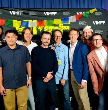 “1910: The Uncovering” 「知られざるもう一つの日系カナダ人の悲劇」を追うドキュメンタリー映画、VIMFFでワールドプレミア ワールドプレミアに出席した“1910: The Uncovering”関係者で。2025年11月12日、バンクーバー市。Photo by Saito Koichi/Japan Canada Today