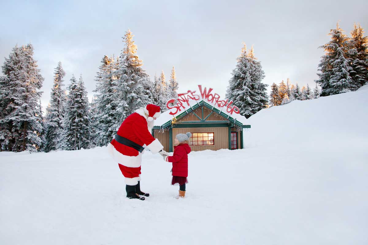 ピーク・オブ・クリスマス。Photo by Grouse Mountain