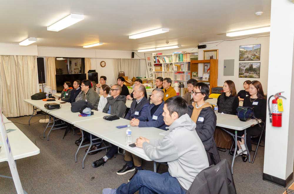 建友会第13回（2026年度）年次総会。2025年11月25日、バンクーバー市。写真　建友会。
