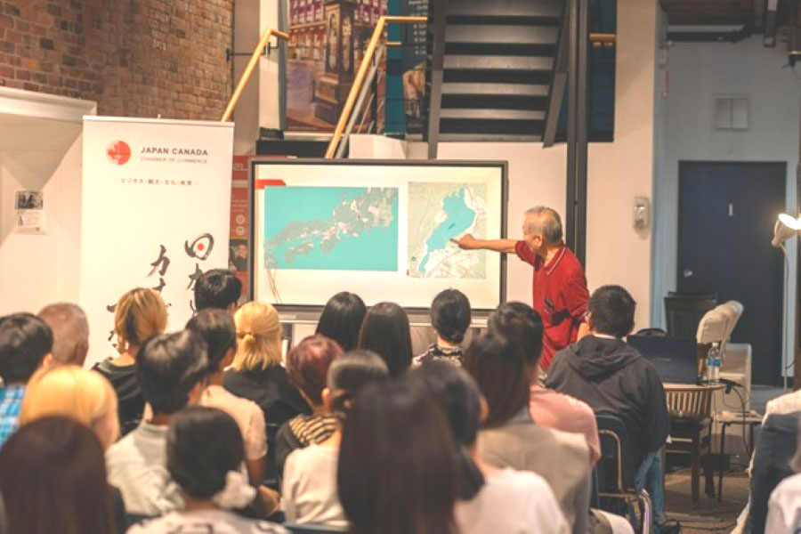 滋賀とカナダを結ぶ移民の歩みを辿る ― 松宮哲さん、バンクーバーで講演