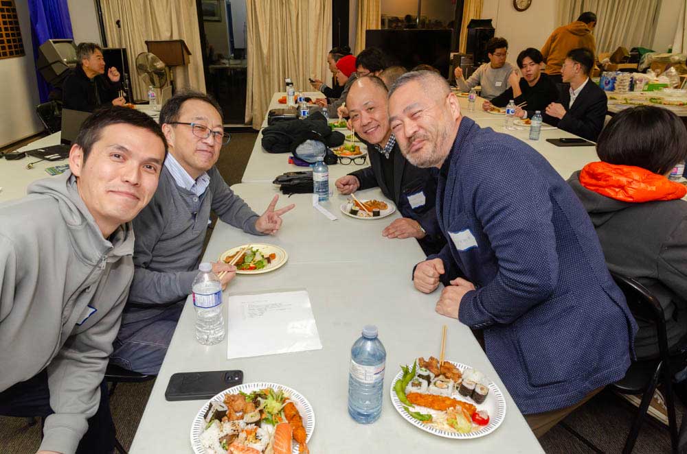 建友会第13回（2026年度）年次総会。2025年11月25日、バンクーバー市。写真　建友会。