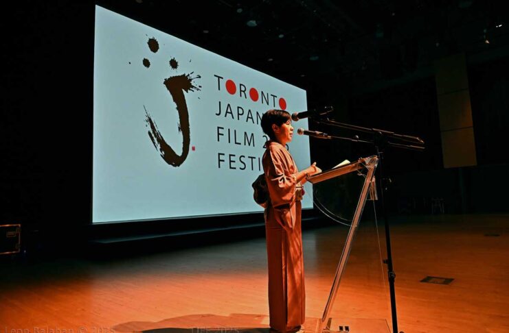 「カナダで俳優・キャストとして活動するには」Momo Films 高畠晶さんインタビュー トロント日本映画祭2025のオープニングの様子。2025年6月12日、オンタリオ州トロント市トロント日系文化会館。提供:高畠晶さん
