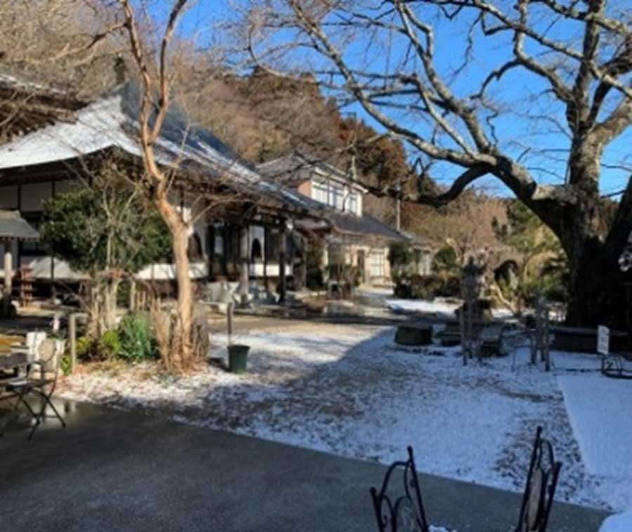 ヒロシマ・ナガサキ・ビキニ・フクシマ伝言館。楢葉町宝鏡寺:福島県双葉郡楢葉町大谷寺下91。写真提供 橋爪亮子