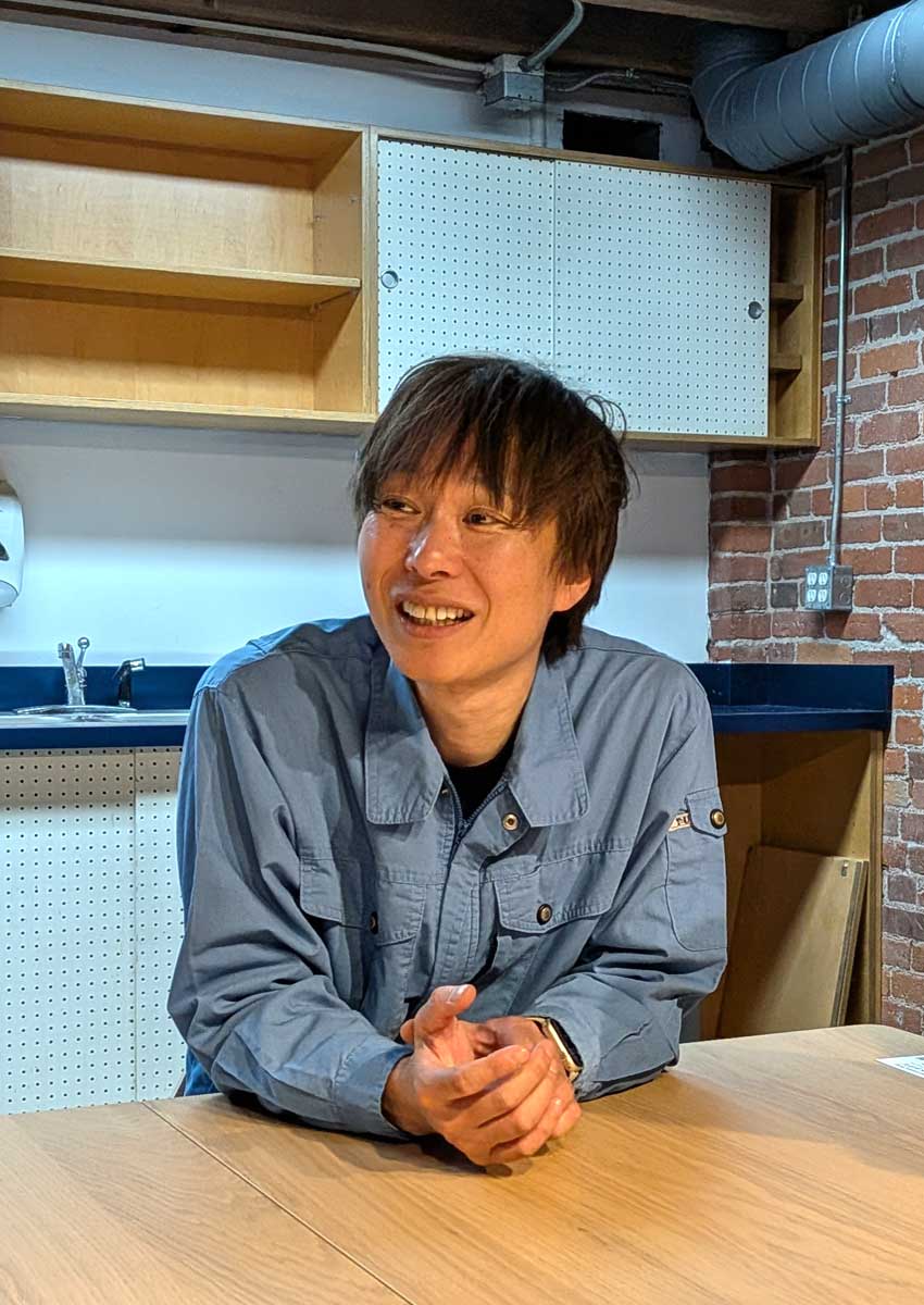 「世界中からごみという言葉をなくしたい」と語る滝沢さん。2026年2月16日、バンクーバー市。撮影　日加トゥデイ