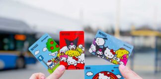 トランスリンク、ハローキティ・コンパスカードを発売 発売予定のトランスリンク・サンリオとコラボのコンパスカード。Photo by Translink
