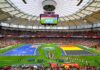 FIFAワールドカップ:カナダが南アフリカを下しベスト16へ、カナダでの次戦はトロントでポルトガル戦 バンクーバーでの1次リーグ最終戦となるニュージーランド対ベルギー。この日も満員の観客が会場を埋める。2026年6月26日、バンクーバー市。撮影 斉藤光一/日加トゥデイ