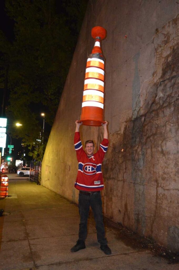 Lord Stanley's Traffic Cone