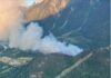 カナダで山火事広がる、オンタリオ州・BC州で避難命令発令 ペンバートン付近の山火事Singal Hill Wildfire。2026年7月15日。Photo from BC Wildfire Service ウェブサイト