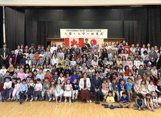 「新しい出会いと発見を」バンクーバー日本語学校で入学式 2026年度バンクーバー日本語学校入学式。2026年9月12日、バンクーバー市。撮影 日加トゥデイ