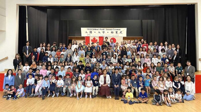 2026年度バンクーバー日本語学校入学式。2026年9月12日、バンクーバー市。撮影　日加トゥデイ